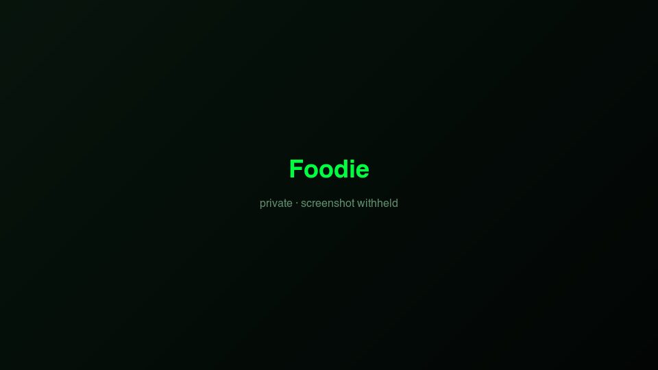 Foodie
